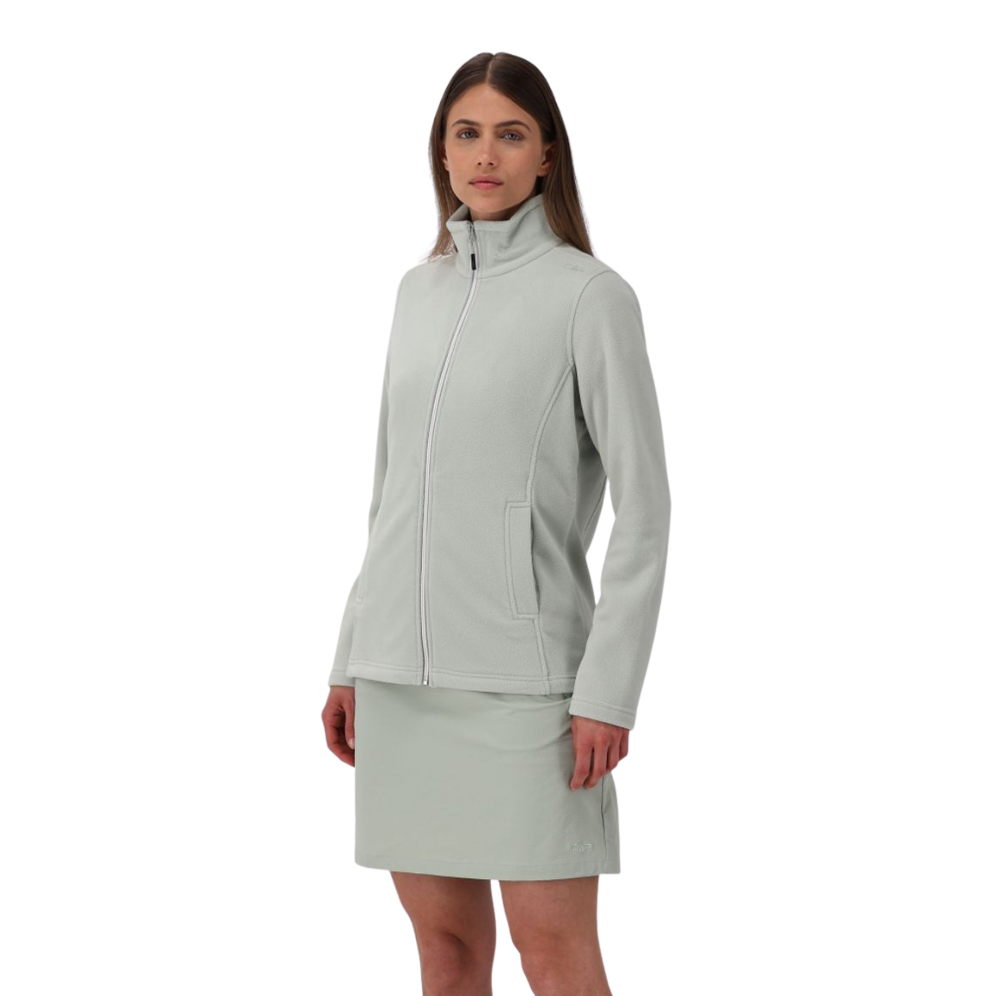 CMP Women's Arctic Full Zip Fleece (Pistachio)