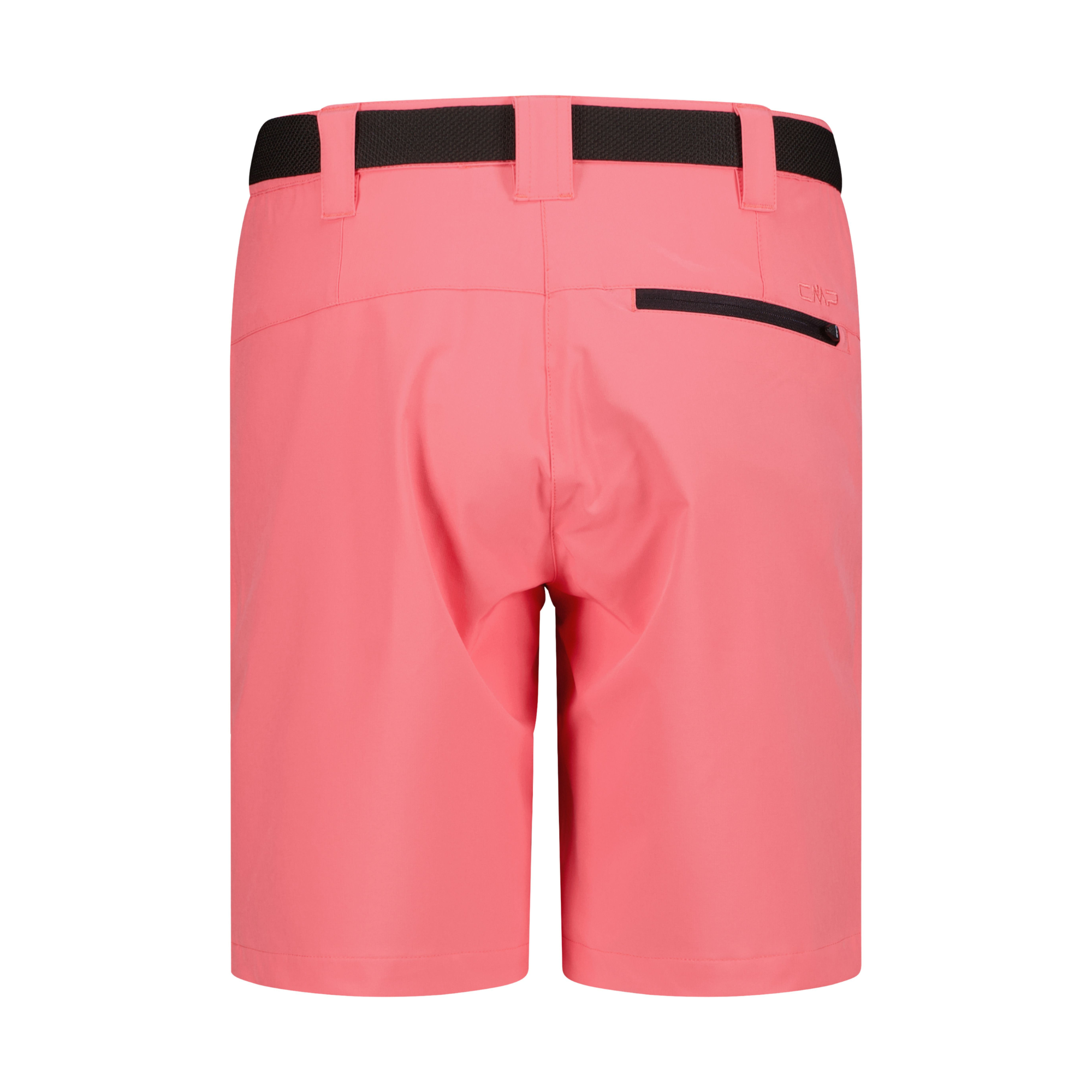 CMP Women's Bermuda Belted Shorts (Coral)(8in)