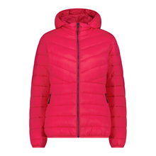 Load image into Gallery viewer, CMP Women's 3M Thinsulate Hooded Insulated Jacket (Red Carminio)