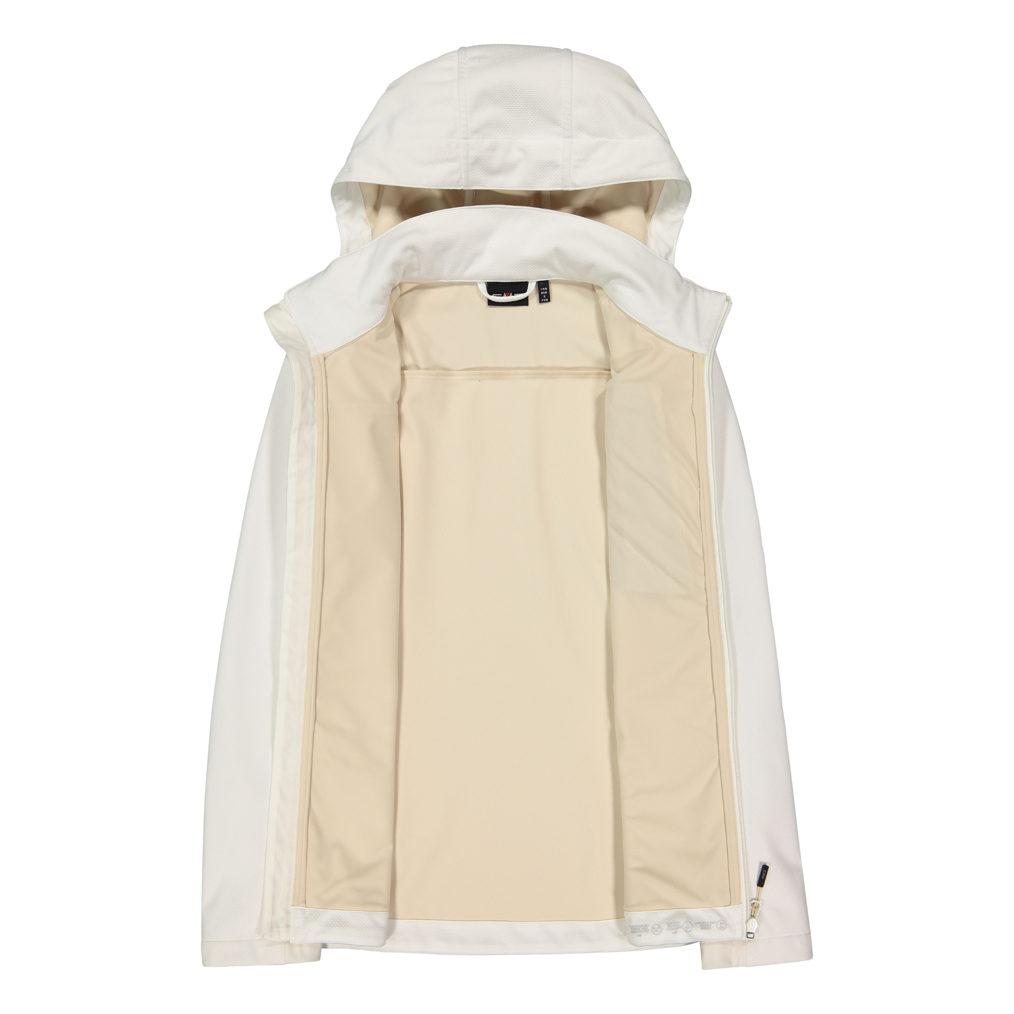 CMP Women's Hooded Softshell Jacket (Offwhite)