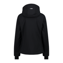Load image into Gallery viewer, CMP Women's Hooded Waterproof Insulated Softshell Ski Jacket (Nero)