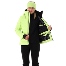 Load image into Gallery viewer, CMP Women's Hooded Waterproof Ski Jacket (Apple)