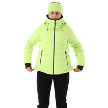 Load image into Gallery viewer, CMP Women's Hooded Waterproof Ski Jacket (Apple)