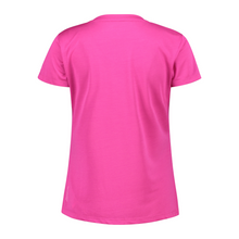 Load image into Gallery viewer, CMP Women's Jacquard Jersey Short Sleeve Technical Tee (Festival)