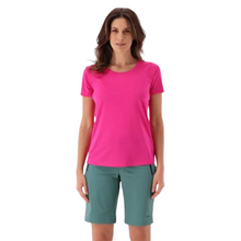 Load image into Gallery viewer, CMP Women's Jacquard Jersey Short Sleeve Technical Tee (Festival)