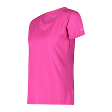Load image into Gallery viewer, CMP Women's Jacquard Jersey Short Sleeve Technical Tee (Festival)