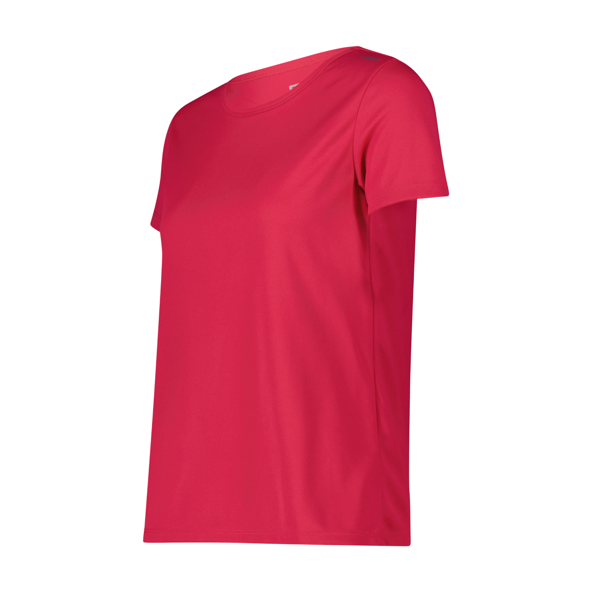 CMP Women's Piqué Short Sleeve Technical Tee (Magenta)