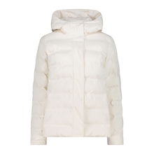 Load image into Gallery viewer, CMP Women's Puffy Hooded Insulated Jacket (Bianco Gesso)