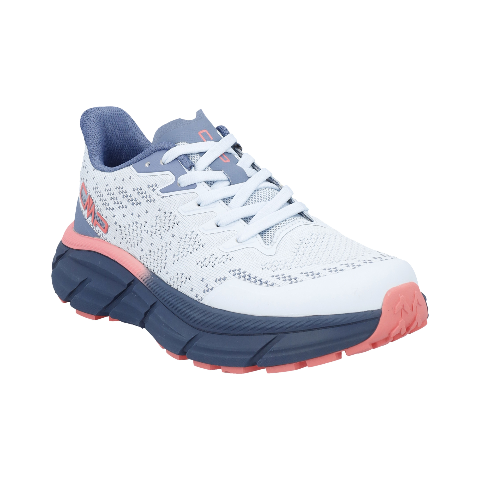 CMP Women's Rahmsy Vegan Friendly Trail Shoes (Sky Blue/Coral)
