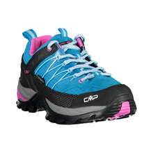 Load image into Gallery viewer, CMP Women's Rigel Low Trekking Waterproof Trail Shoes (Hawaian/Aqua)