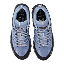Load image into Gallery viewer, CMP Women's Rigel Low Trekking Waterproof Trail Shoes (Storm/Sunrise)