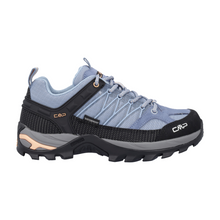 Load image into Gallery viewer, CMP Women's Rigel Low Trekking Waterproof Trail Shoes (Storm/Sunrise)