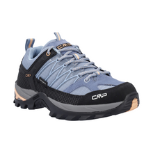 Load image into Gallery viewer, CMP Women's Rigel Low Trekking Waterproof Trail Shoes (Storm/Sunrise)