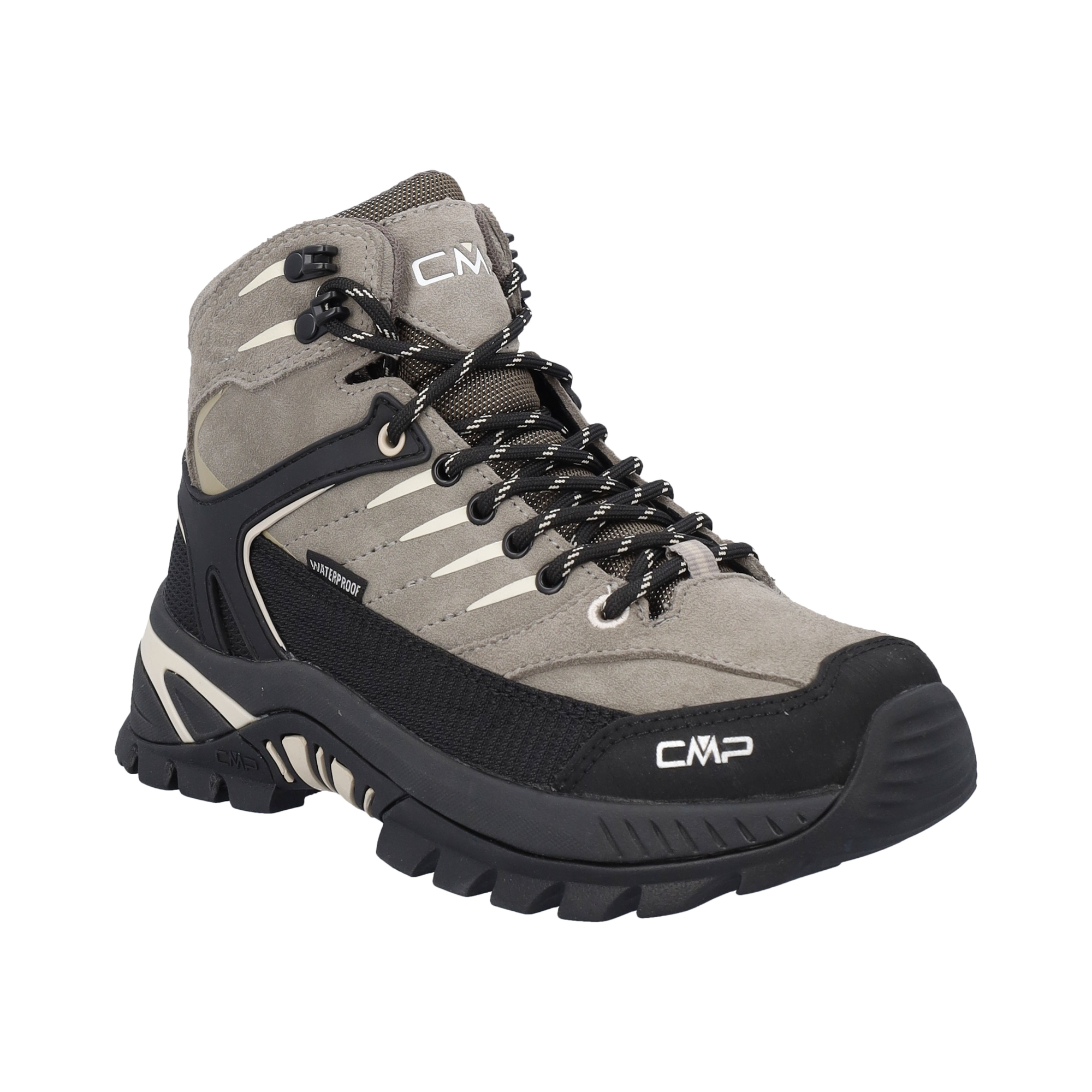 CMP Women's Rigel Trekking 2.0 Waterproof Mid Trail Boots (Deserto/Cream)