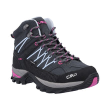 Load image into Gallery viewer, CMP Women's Rigel Waterproof Mid Trail Boots (Titanio/Skyway)