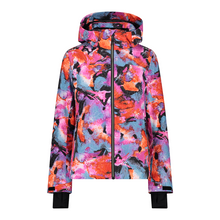 Load image into Gallery viewer, CMP Women's Twill Hooded Waterproof Insulated Ski Jacket (Multicolour)