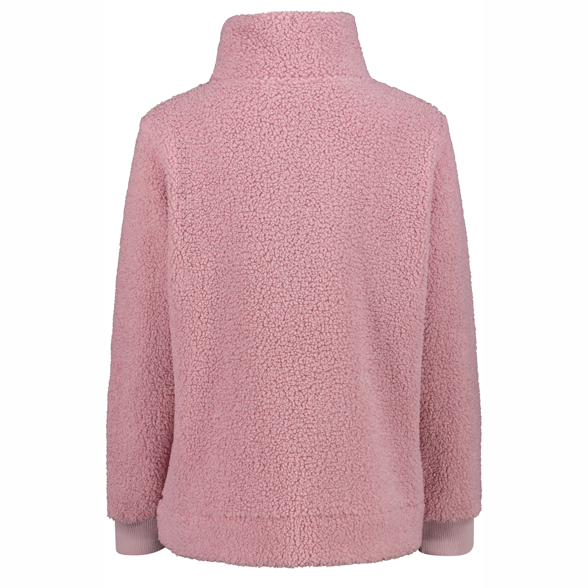 CMP Women's Teddy Half Zip Fleece Top Blush B648 32P3806