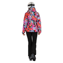 Load image into Gallery viewer, CMP Women's Twill Hooded Waterproof Insulated Ski Jacket (Multicolour)
