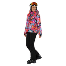 Load image into Gallery viewer, CMP Women's Twill Hooded Waterproof Insulated Ski Jacket (Multicolour)