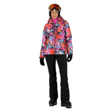 Load image into Gallery viewer, CMP Women's Twill Hooded Waterproof Insulated Ski Jacket (Multicolour)