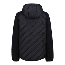 Load image into Gallery viewer, CMP Women's Unlimitech Fleece Hybrid Hooded Jacket (Anthracite)