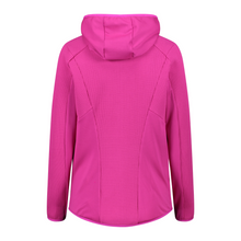 Load image into Gallery viewer, CMP Women's Unlimitech Stretch Grid Technical Hooded Full Zip Fleece (Festival)