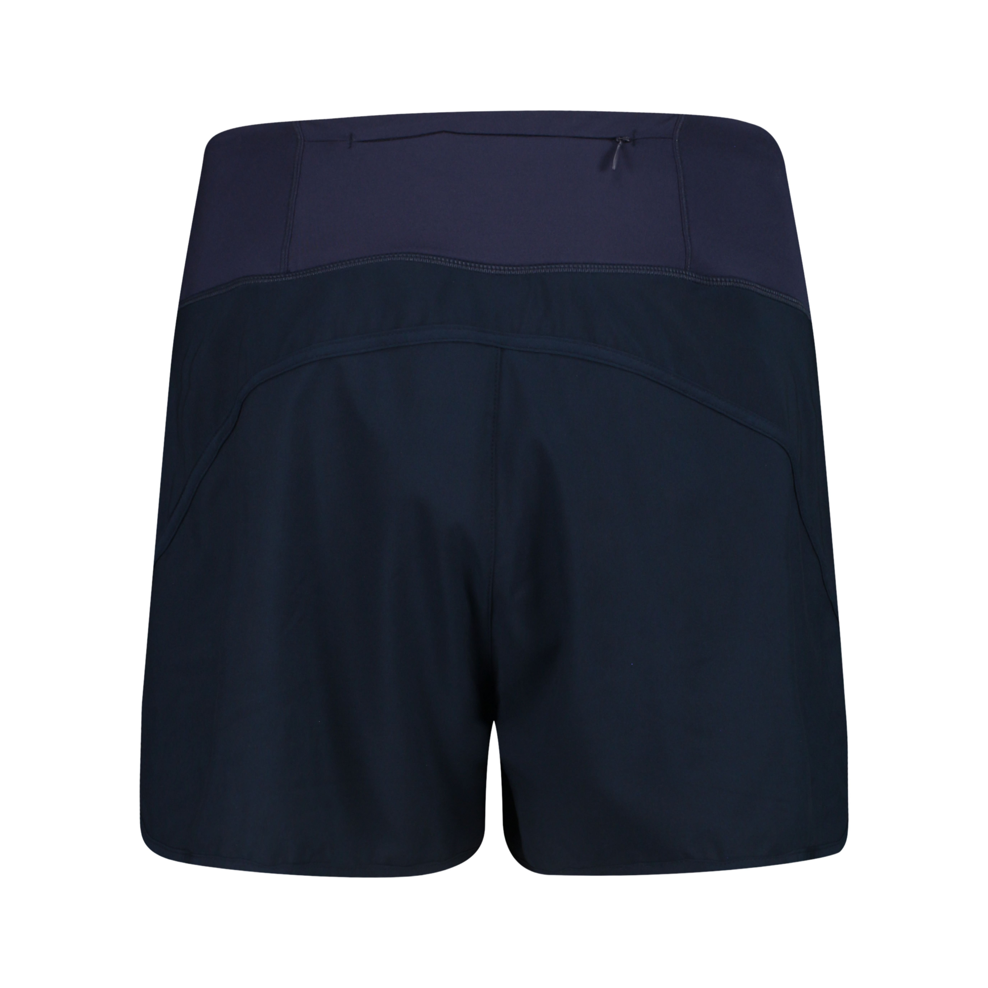 CMP Women's Unlimitech Trail Running 2-in-1 Shorts (3in)(Black/Blue)