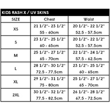 Load image into Gallery viewer, C-Skins Junior Unisex NuWave Rash X UPF50+ Short Sleeve Rash Vest (Lipstick/Slate/Multi)