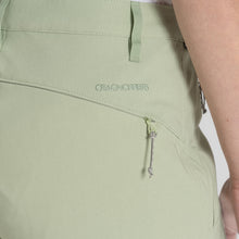 Load image into Gallery viewer, Craghoppers Women&#39;s Kiwi Pro II Crop Trousers (Bud Green)
