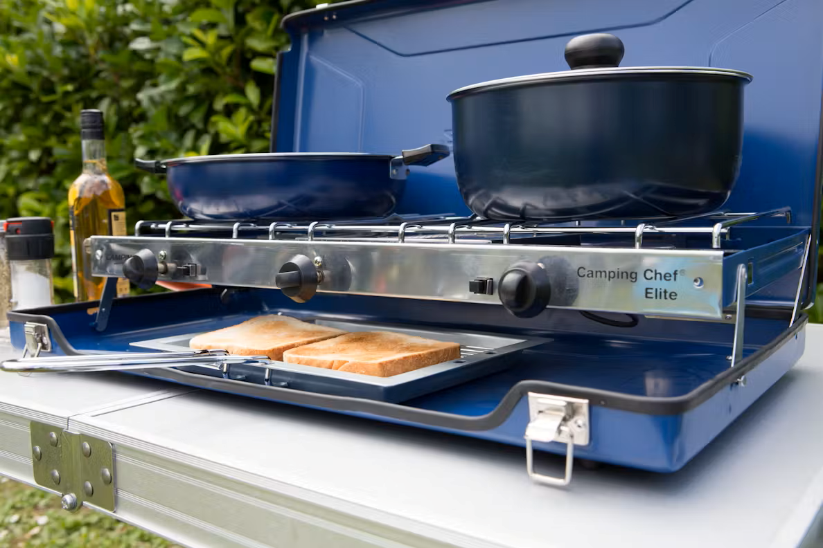 Campingaz Camping Chef Double Burner & Grill