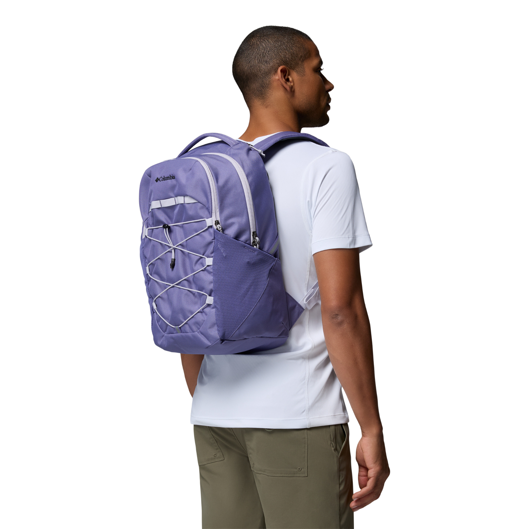 Columbia Atlas Explorer 28L Backpack (Stormwatch/Lavender Pearl)