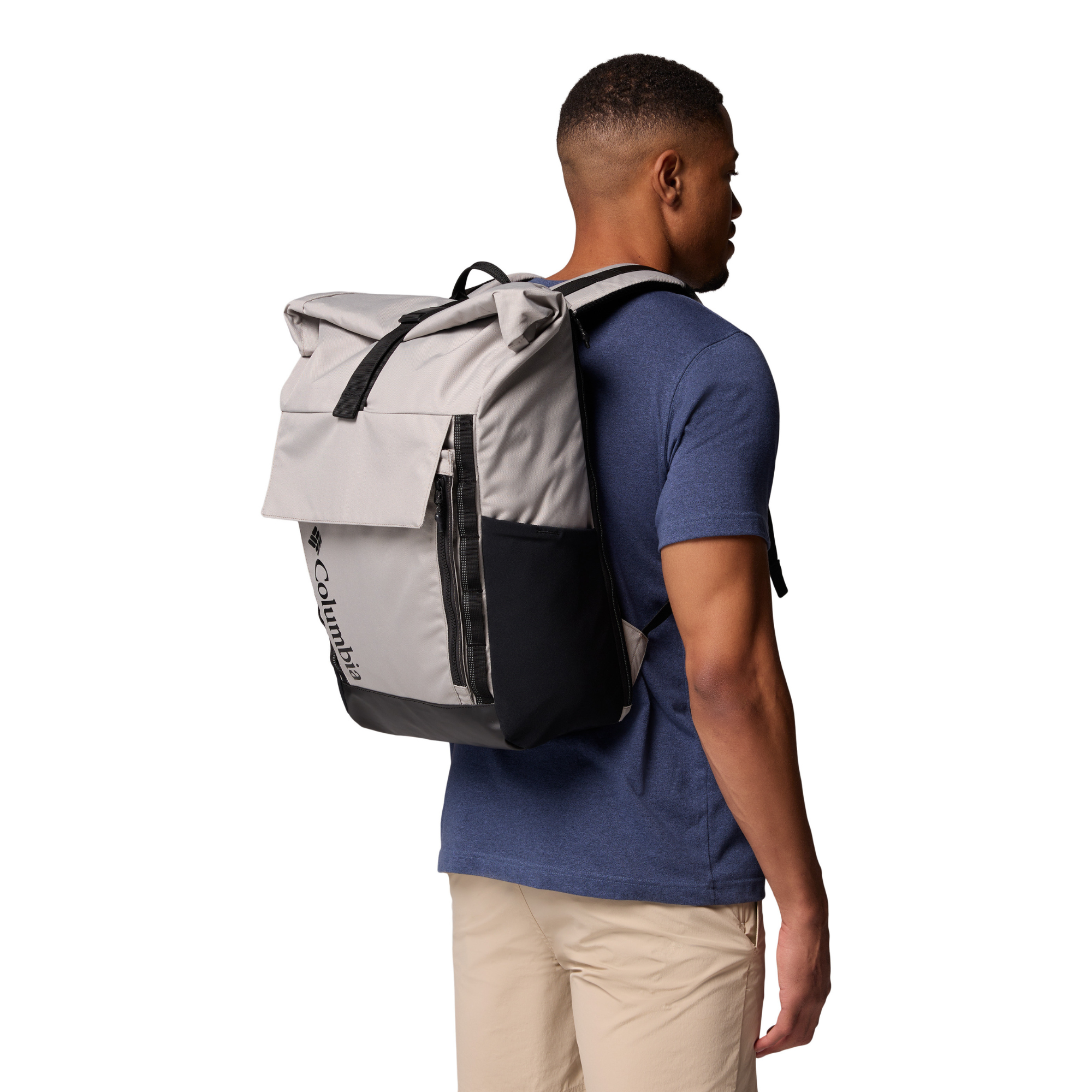 Columbia Convey III 27L Rolltop Backpack (Flint Grey/Black)