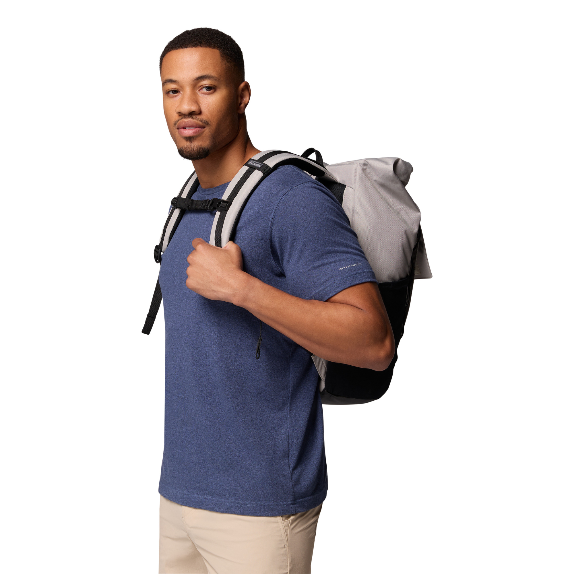 Columbia Convey III 27L Rolltop Backpack (Flint Grey/Black)