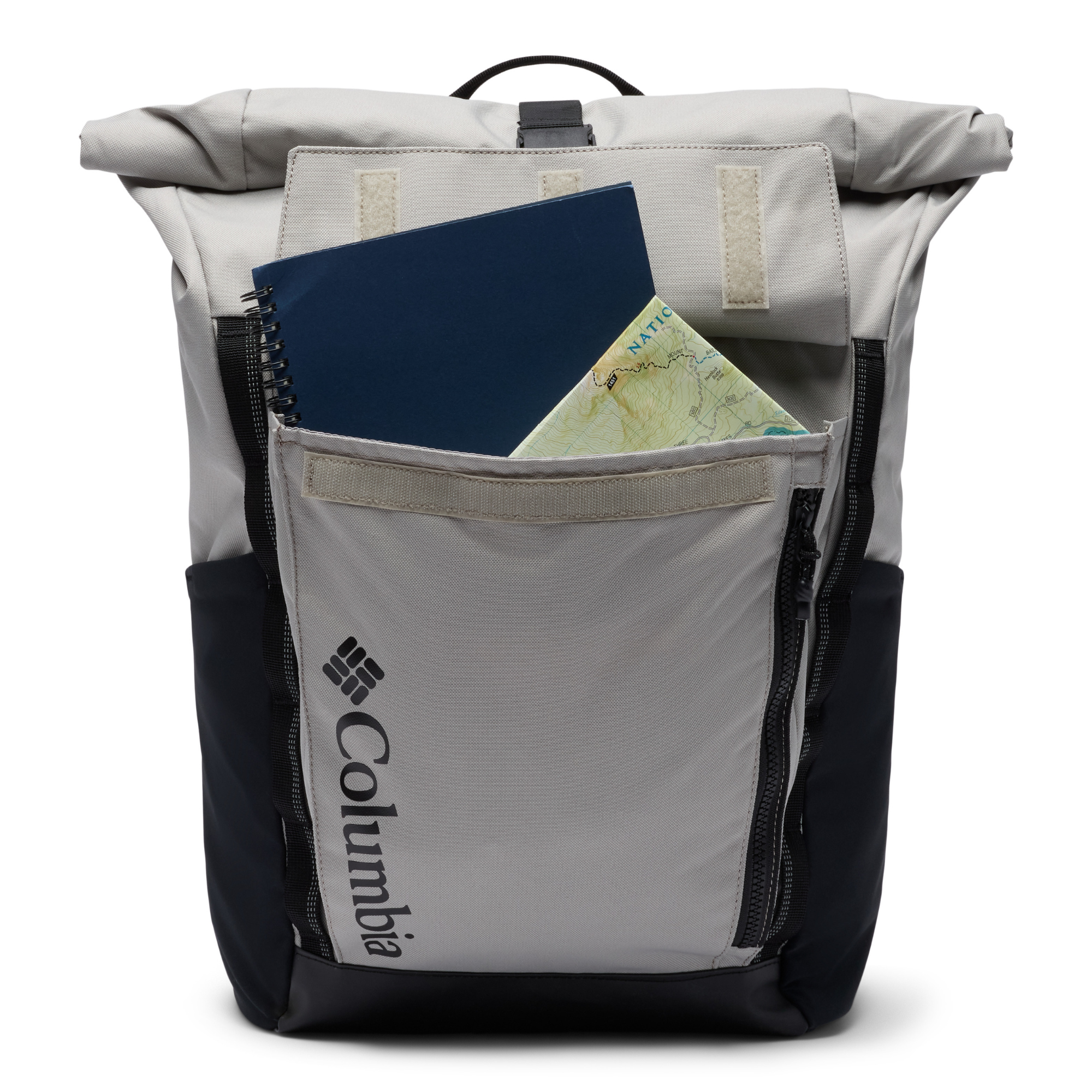 Columbia Convey III 27L Rolltop Backpack (Flint Grey/Black)