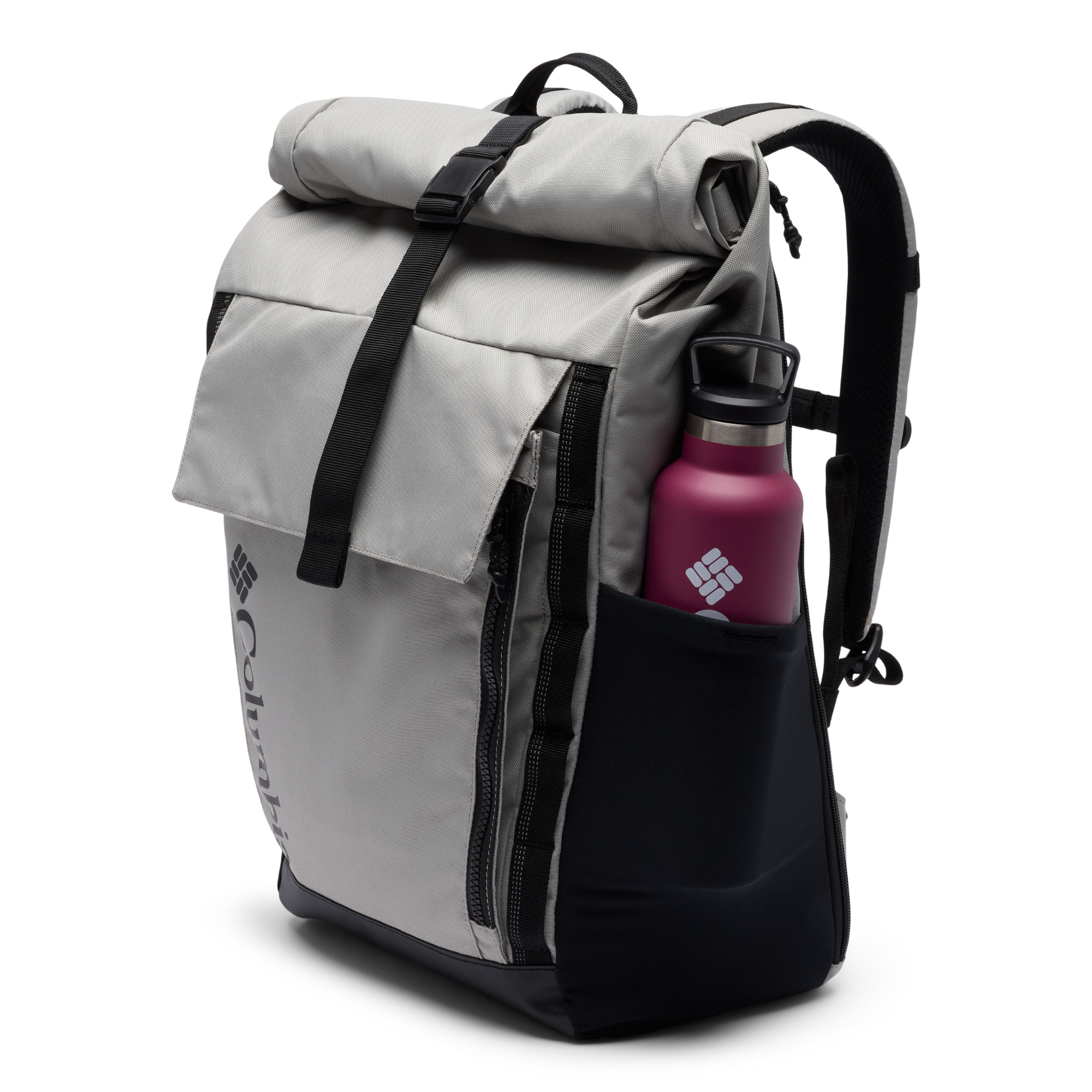 Columbia Convey III 27L Rolltop Backpack (Flint Grey/Black)