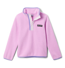 Load image into Gallery viewer, Columbia Kids Helvetia Half Snap Fleece (Cosmos/Pink Dawn)(Ages 4-18)
