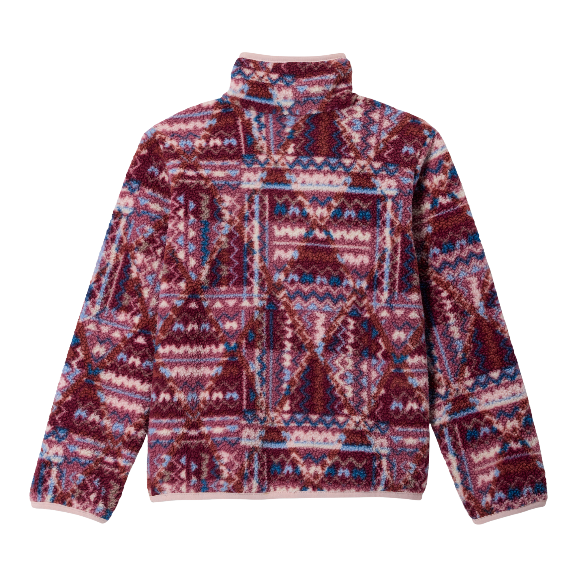 Columbia Kids Helvetia II Printed Half Snap Fleece Antique Mauve Geomix 551 2097071