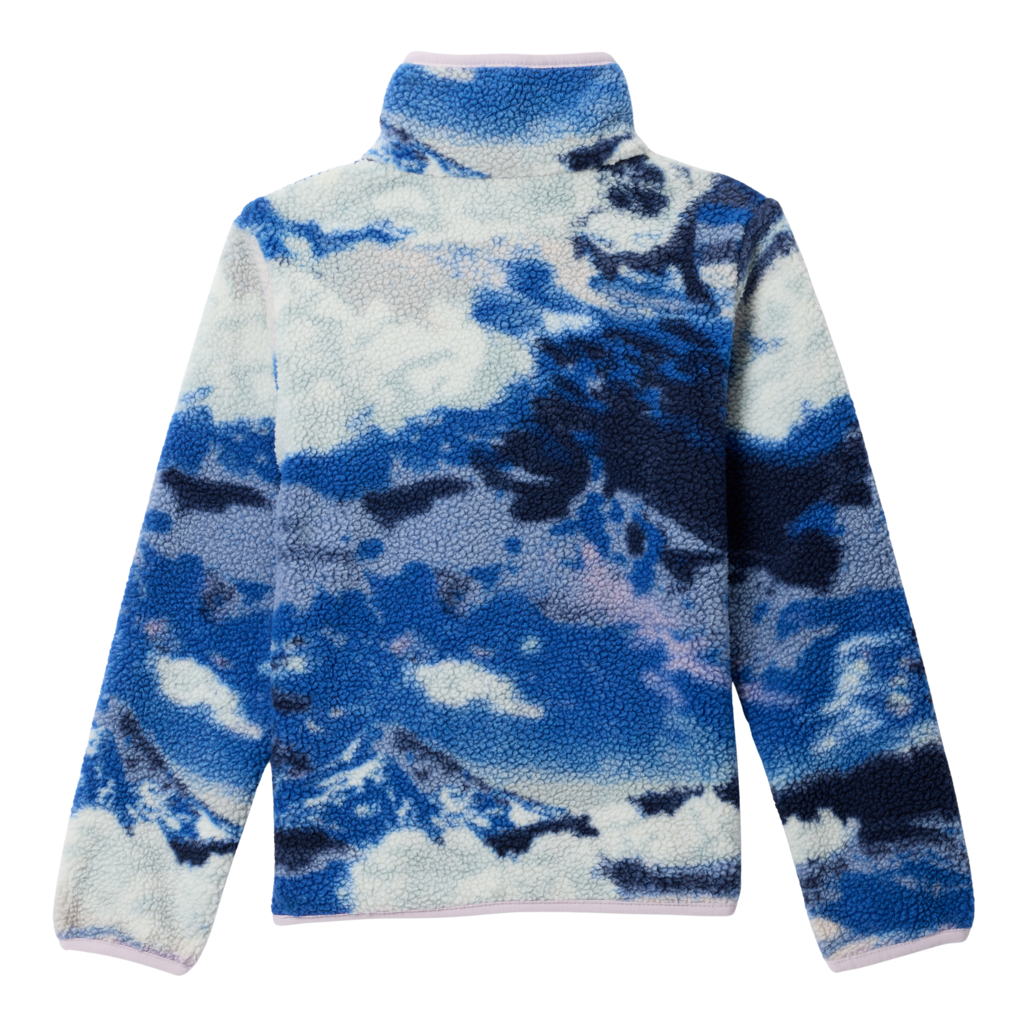 Columbia Kids Helvetia II Printed Half Snap Fleece (Collegiate Navy Dreaming/Stormwatch)