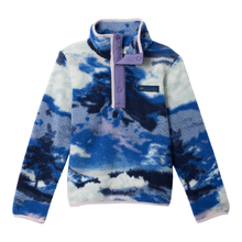 Load image into Gallery viewer, Columbia Kids Helvetia II Printed Half Snap Fleece (Collegiate Navy Dreaming/Stormwatch)