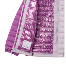 Load image into Gallery viewer, Columbia Kids Powder Lite II Hooded Insulated Jacket (Lavender Pearl)(Ages 4-18)