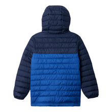 Load image into Gallery viewer, Columbia Kids Powder Lite II Hooded Insulated Jacket (Mountain Blue)(Ages 4-18)