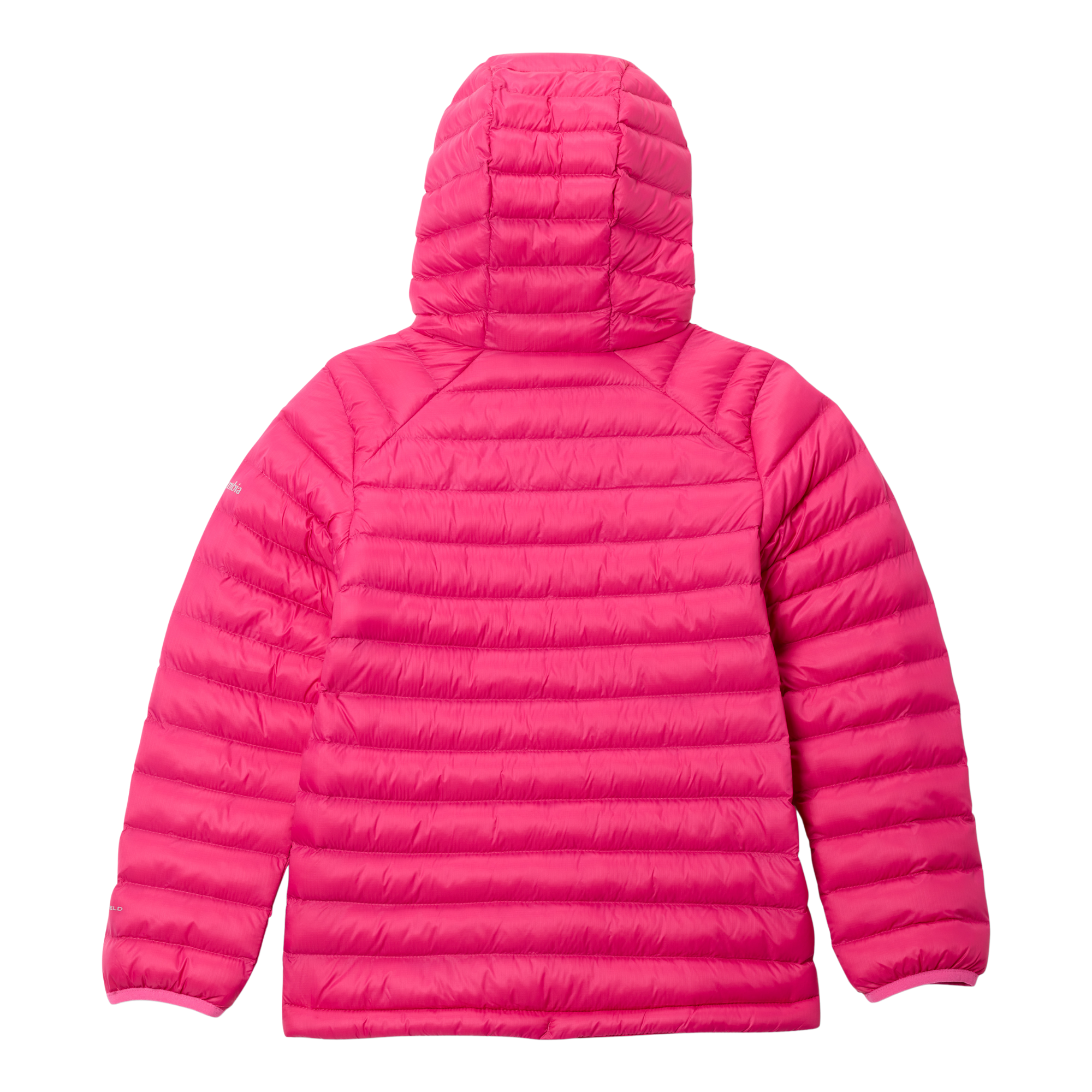 Columbia Kids Powder Pass Hooded Insulated Jacket (Guava Pink)
