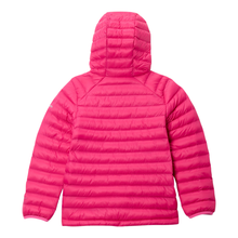 Load image into Gallery viewer, Columbia Kids Powder Pass Hooded Insulated Jacket (Guava Pink)