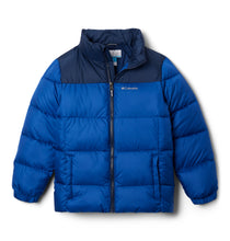 Load image into Gallery viewer, Columbia Kids Puffect II Insulated Puffer Jacket (Mountain Blue)(Ages 8-18)