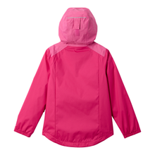 Load image into Gallery viewer, Columbia Kids Rainy Trails III Fleece Lined Waterproof Jacket (Guava Pink/Pink Ice)
