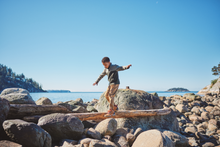 Load image into Gallery viewer, Columbia Kids Steens Mountain II Quarter Snap Fleece (Greenscape/Stone Green)(Ages 6-18)