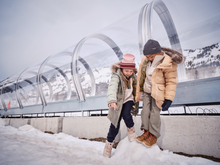 Load image into Gallery viewer, Columbia Kids Helvetia II Sherpa Half Snap Fleece Top (Dark Stone/Stone Green)(Ages 4-18)