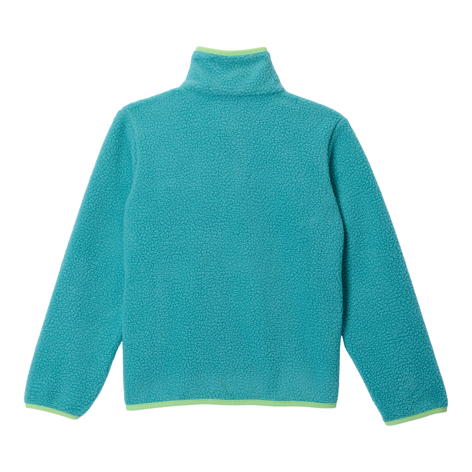 Columbia Kids Unisex Helvetia II Sherpa Half Snap Fleece Top Teal Black 330 2087831