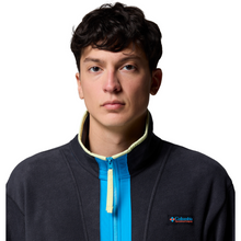 Load image into Gallery viewer, Columbia Men's Backbowl II Full Zip Fleece (Black/Compass Blue)
