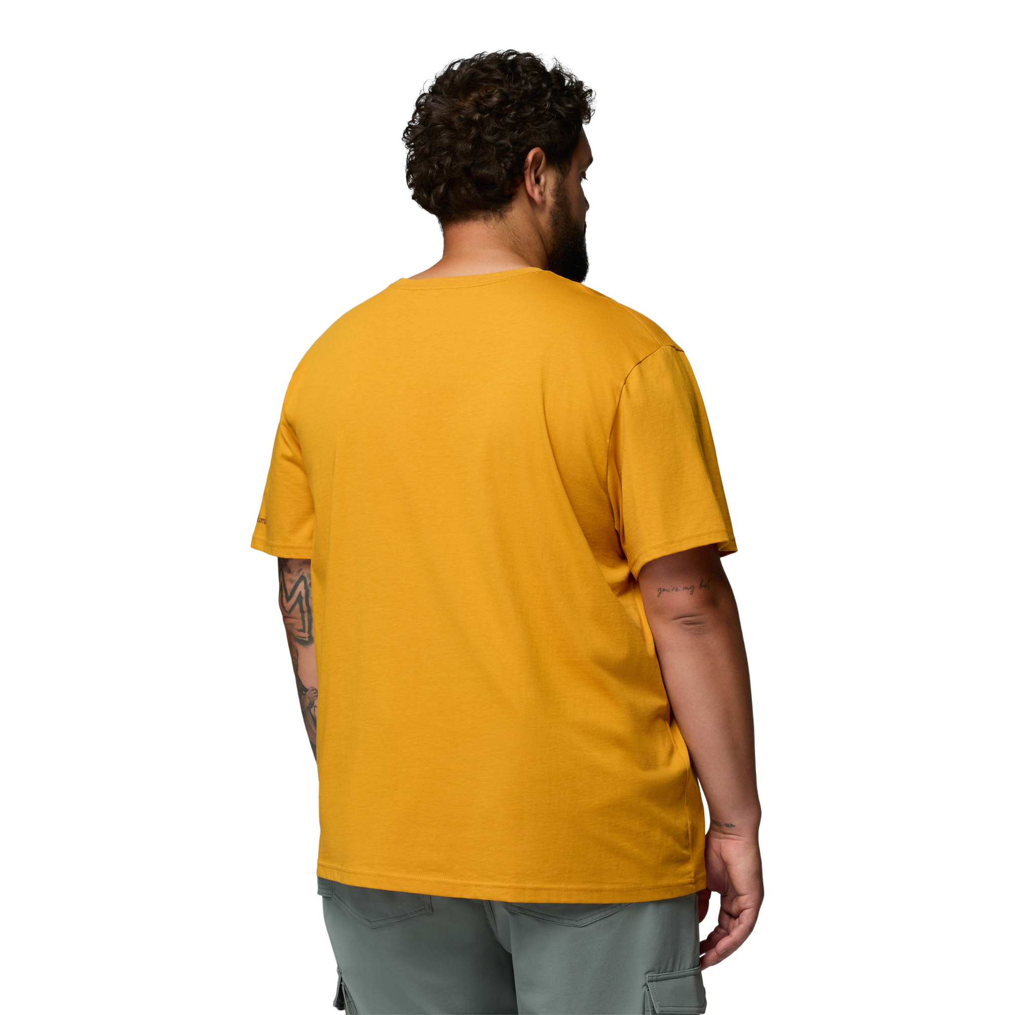 Columbia Men's CSC Seasonal Graphic 100% Cotton Short Sleeve Tee Squash Retro Scoped 735 2155031